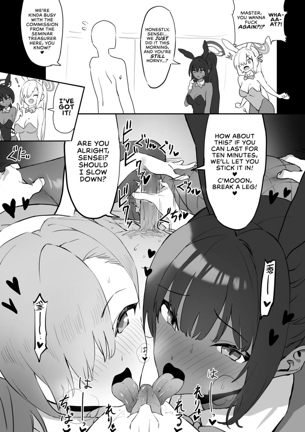 Hentai Manga Comic-Asuna and Karin, At Your Service!-Read-3